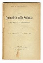 La contrarietà delle sentenze come mezzo d'impugnazione