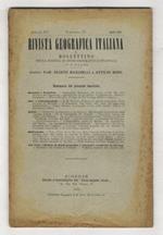 RIVISTA Geografica Italiana e bollettino della Società di Studi Geografici e Coloniali in Firenze. Direttori: prof. Olinto Marinelli e Attilio Mori. Annata XV. 1908. Fascicolo I [- fascicolo X] [annata completa]