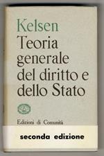 Teoria generale del diritto e dello Stato. Seconda edizione italiana luglio 1954