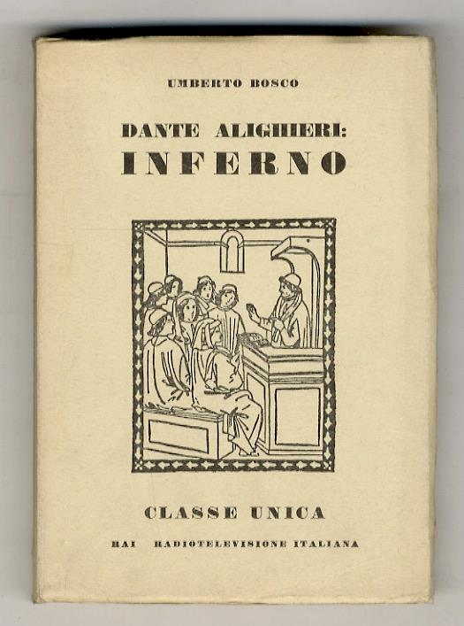 Dante Alighieri: Inferno - Umberto Bosco - copertina