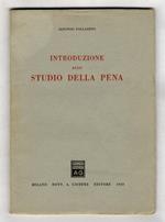 Introduzione allo studio della pena