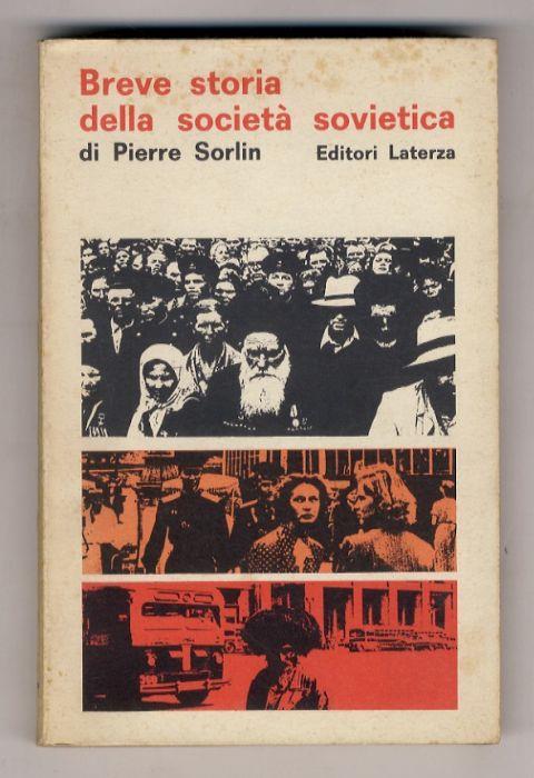 Breve storia della società sovietica - Pierre Sorlin - copertina