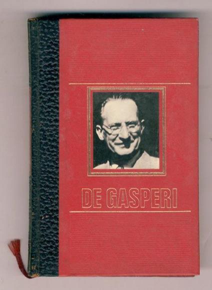 Alcide De Gasperi. Una vita per una idea - copertina
