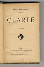 Clarté. Roman
