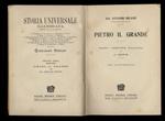Pietro il Grande. Prima versione italiana di A. Courth