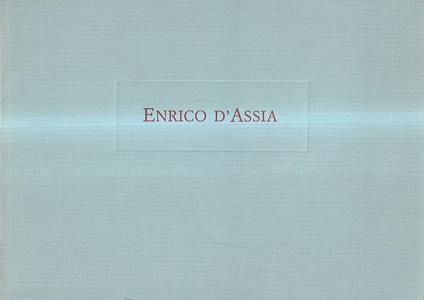 Enrico d'Assia - Luciano Arcangeli - copertina
