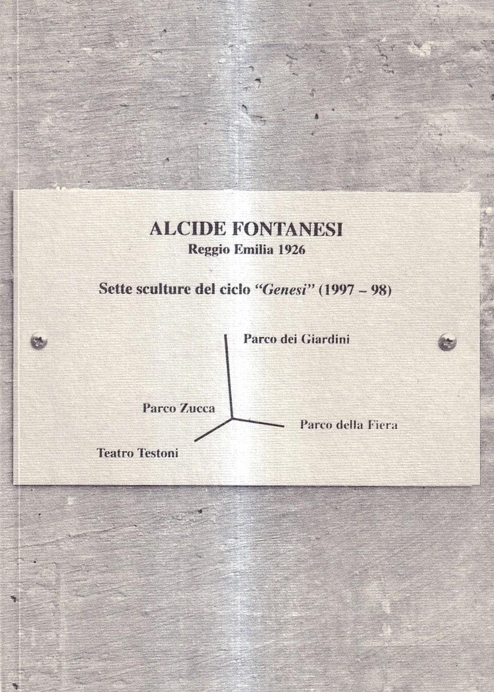 Il Ciclo "Genesi" Di Alcide Fontanesi Sculture 1997-1998