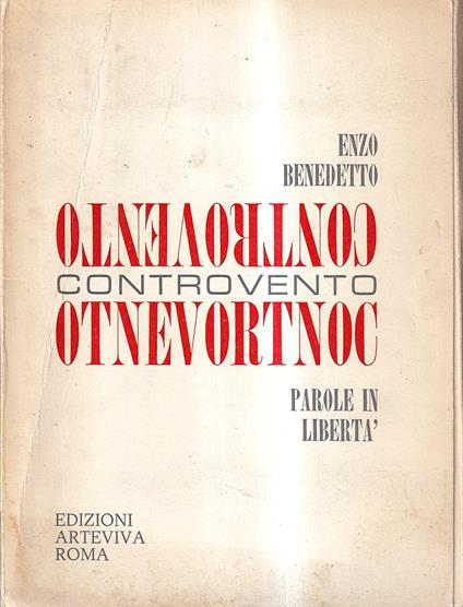 Controvento Parole in libertà - Enzo Benedetto - copertina