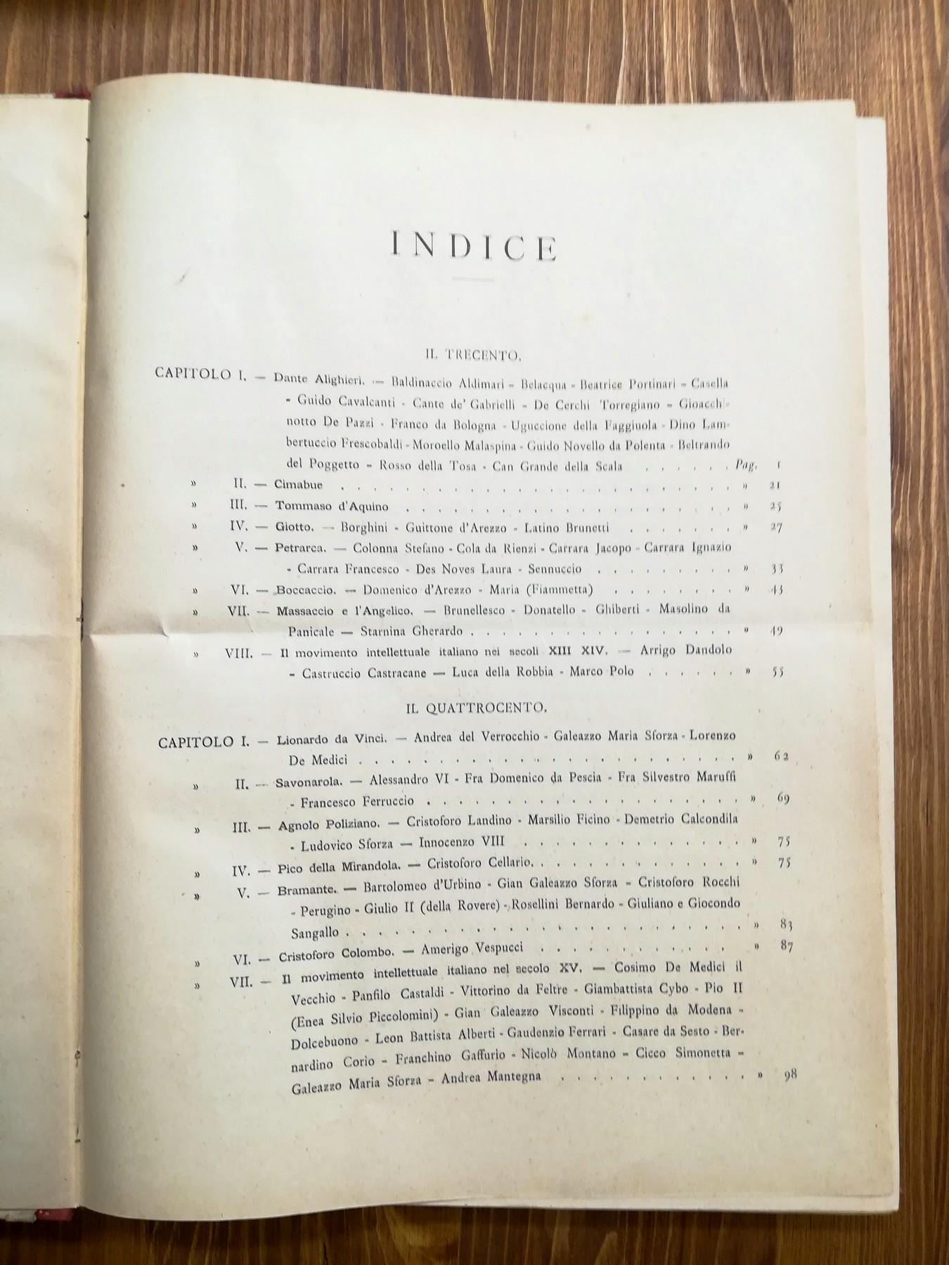 Italiani Illustri Nella Storia e Nel Rinascimento Patrio