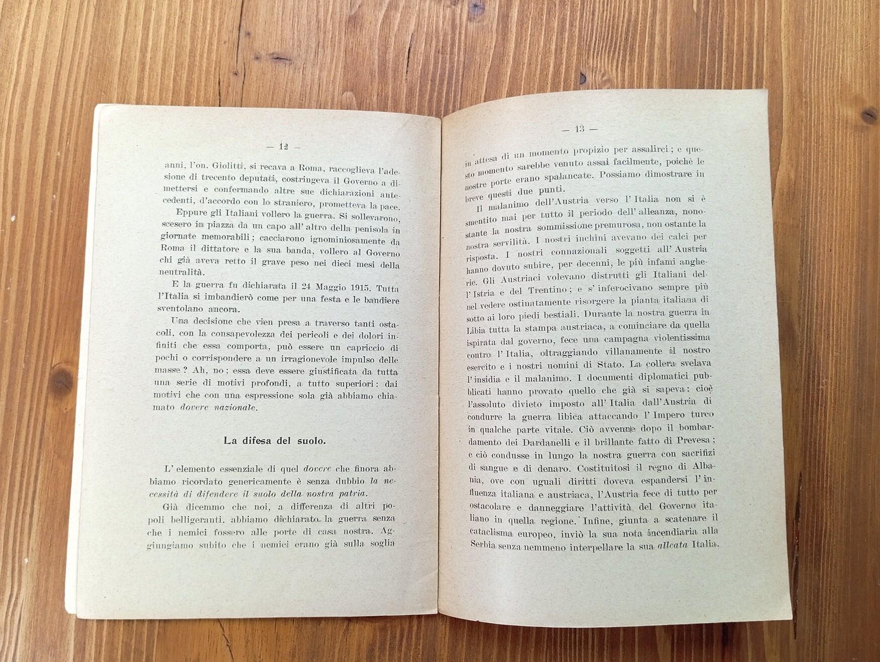 Perchè Siamo in Guerra