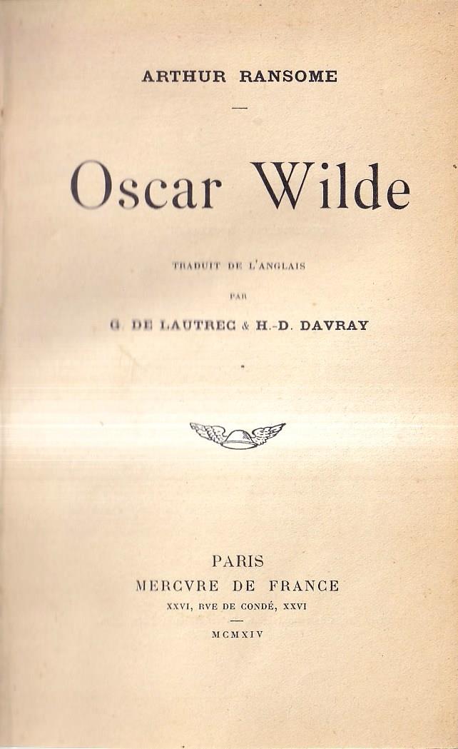 Oscar Wilde