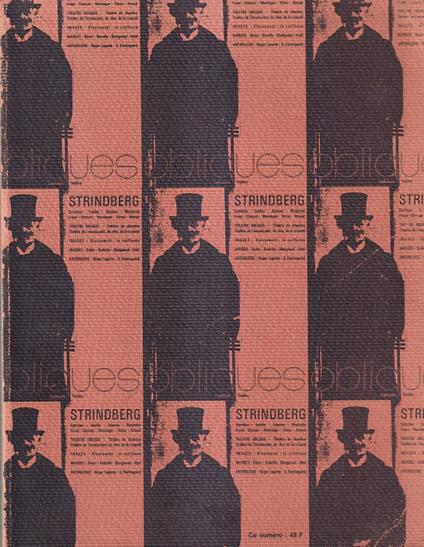 Obliques. Litterature - Teatre I - Revue Trimestrielle - Roger Bordier - copertina