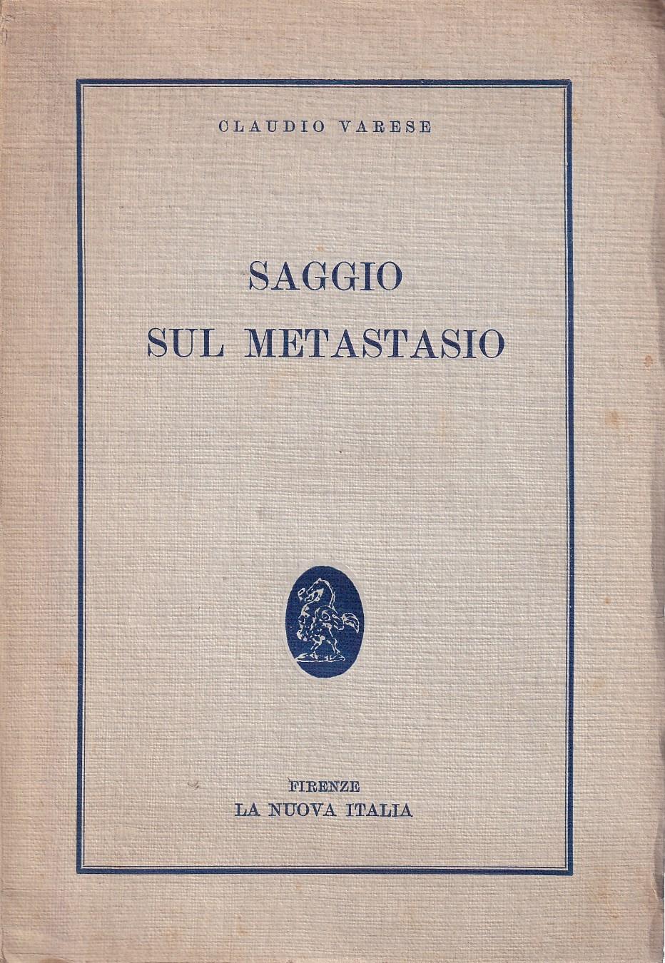 Saggio Sul Metastasio