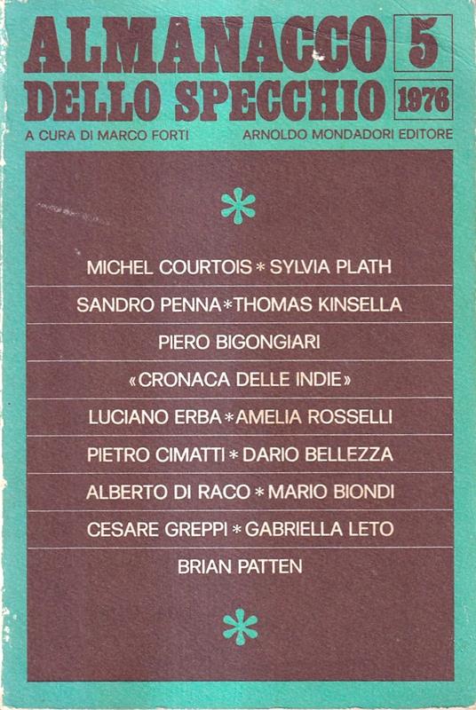 Almanacco Dello Specchio 5 - 1976 - Marco Forti - copertina