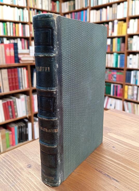 Gemme Straniere Raccolte Dal Cav. Andrea Maffei - Andrea Maffei - copertina