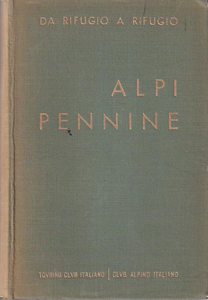 Alpi Pennine - Silvio Saglio - copertina