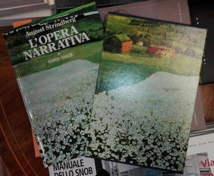 L' opera Narrativa. Vol. 1°, (1872-1883) - August Strindberg - copertina