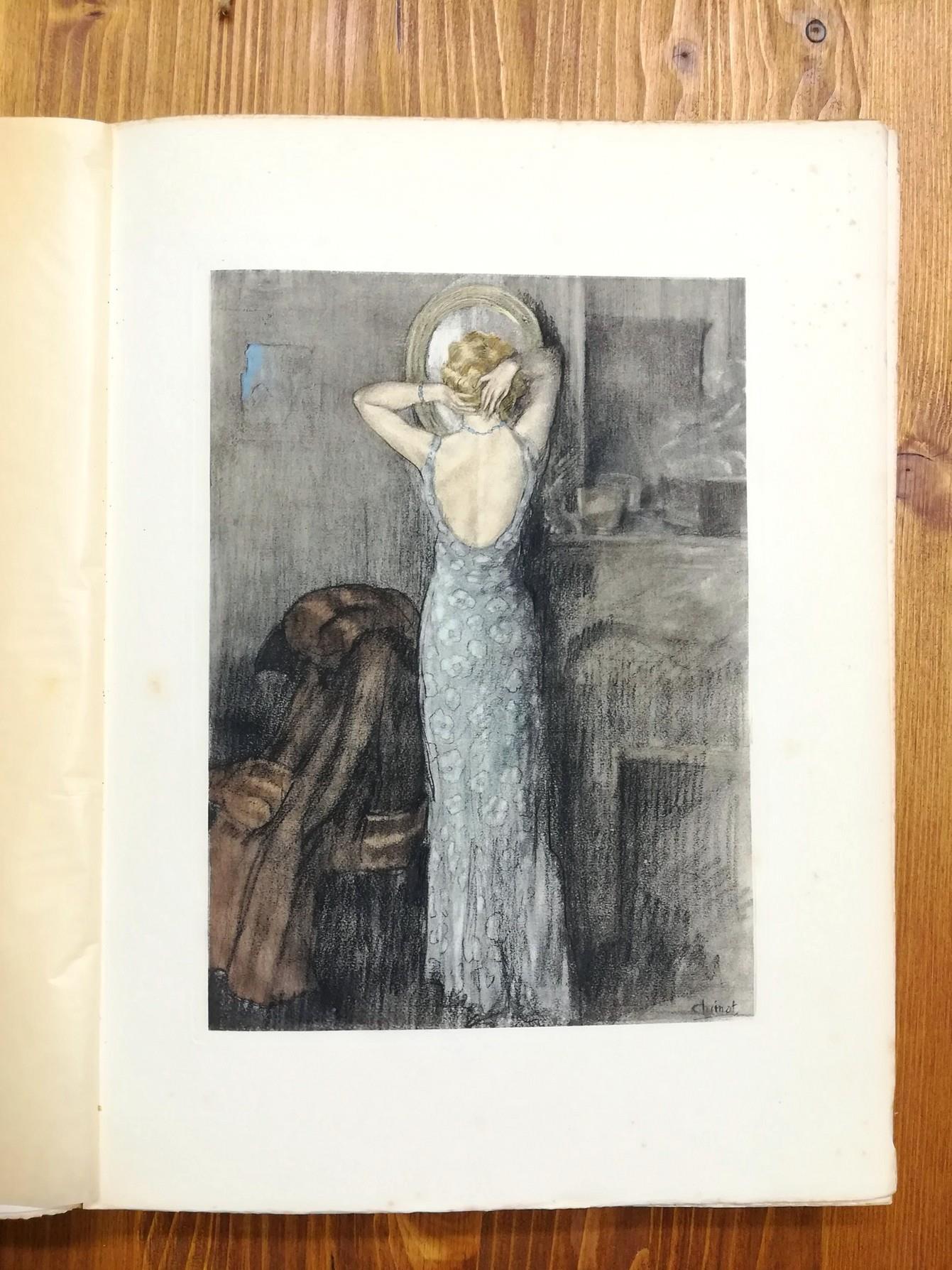 La Garçonne. Quinze eaux-fortes en couleurs gravées par Louis Maccard, d'après les compositions originales de Edouard Chimot