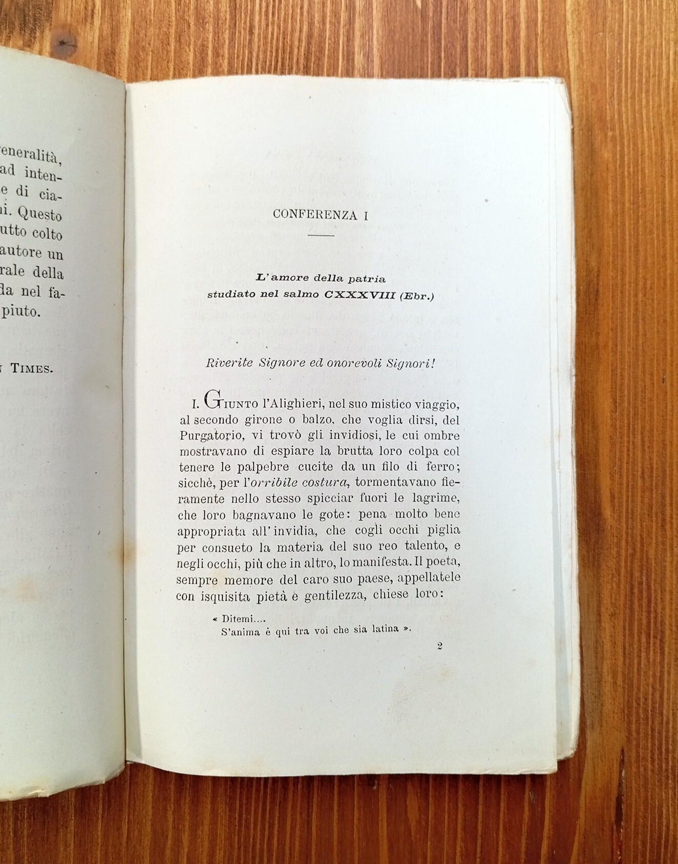 Sei Conferenze Dette in Roma Nelle Altrettante Domeniche Della Quaresima Del 1883 Da C. M. Curci Sac