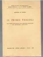 Il Primo Pascoli. Dai Versi Giovanili Alla Seconda Edizione di 