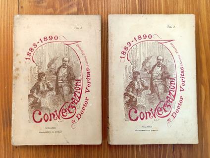 1883-1890. Conversazioni di Doctor Veritas (2 Voll.) - copertina