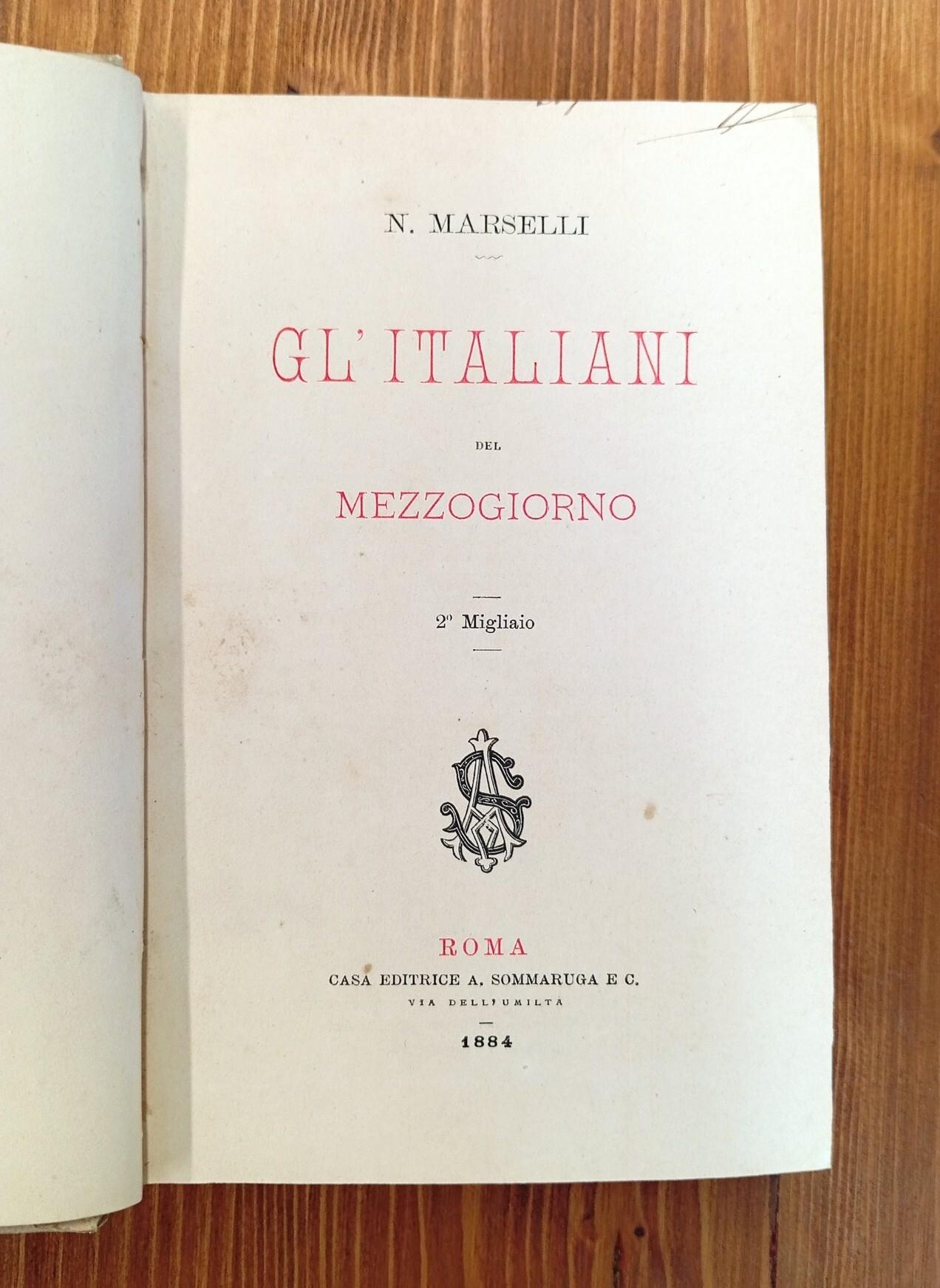 Gl'italiani Del Mezzogiorno