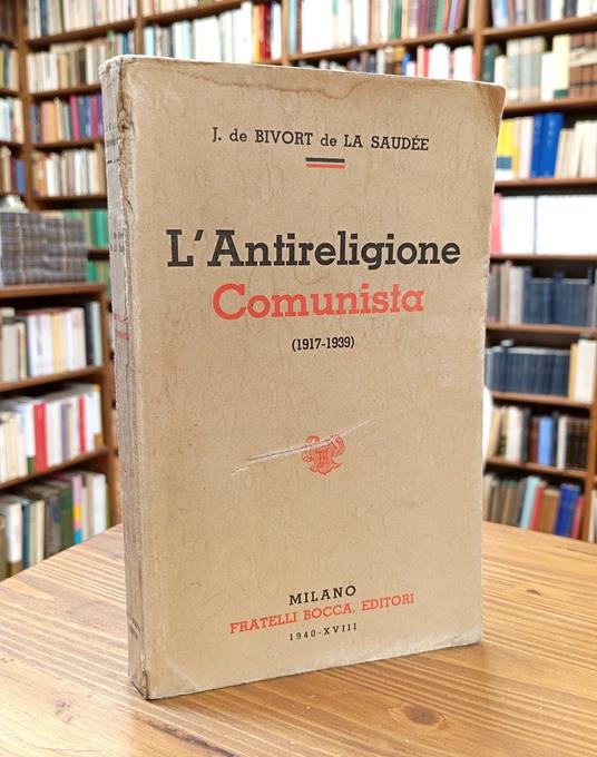 L' antireligione Comunista (1917-1939) - copertina