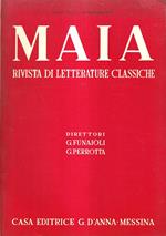 Maia Rivista Di Letterature Classiche