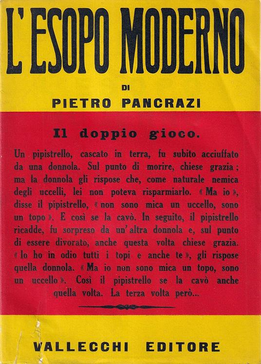 L' Esopo Moderno - copertina