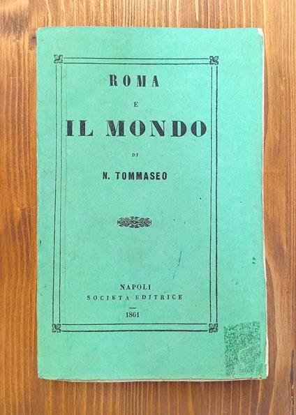 Roma e Il Mondo - copertina
