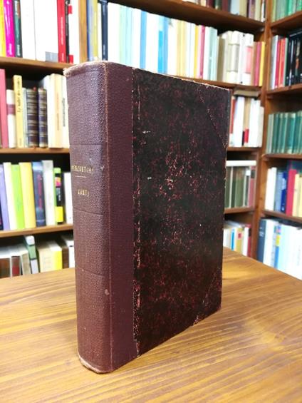 Canti - Luigi Mercantini - copertina