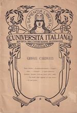 L' Università Italiana. Rivista dell'Istruzione Superiore, A. XXVII, Luglio MCMV (1905) - Giosue Carducci