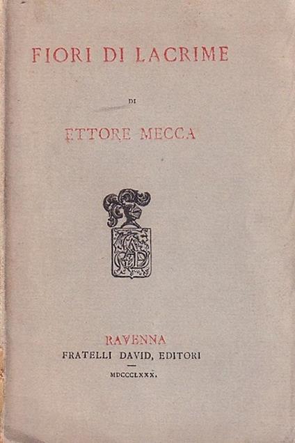 Fiori Di Lacrime - copertina