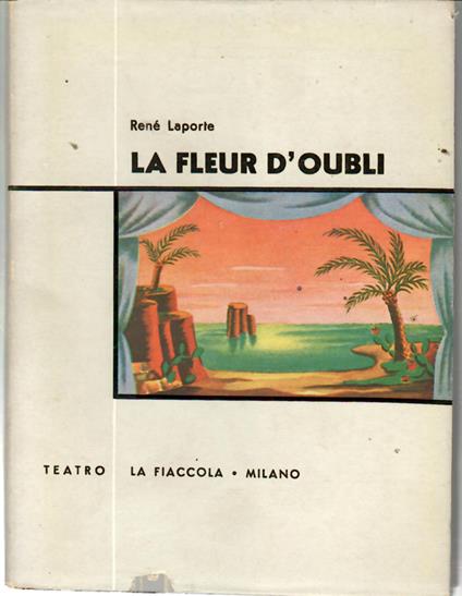 La Fleur d'Oubli - René Laporte - copertina