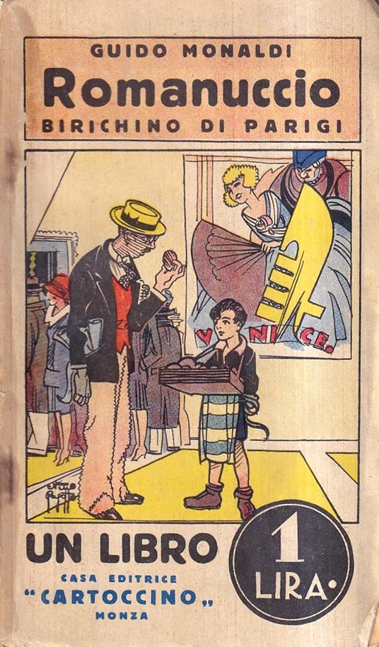 Romanuccio Birichino Di Parigi - Guido Monaldi - copertina