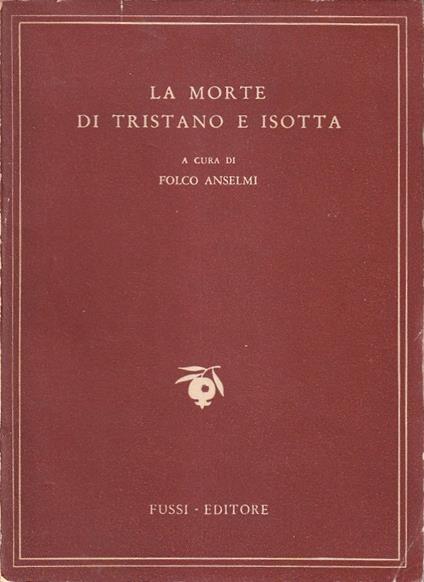 La Morte Di Tristano e Isotta - Thomas - copertina