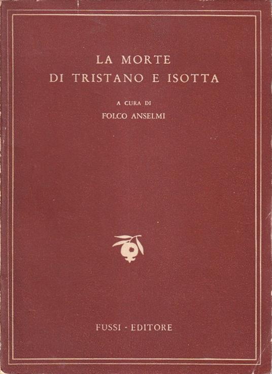 La Morte Di Tristano e Isotta - Thomas - copertina