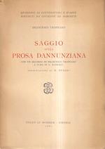 Saggio Sulla Prosa Dannunziana