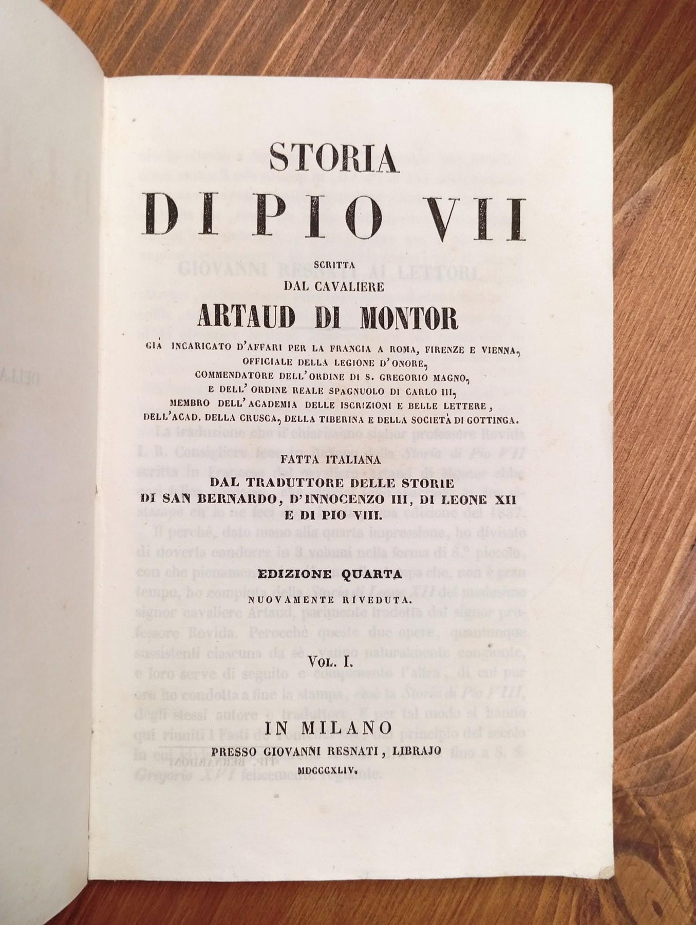 Storia di Pio VII