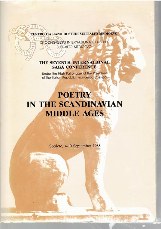 Poetry in the Scandinavian Middle Ages - copertina