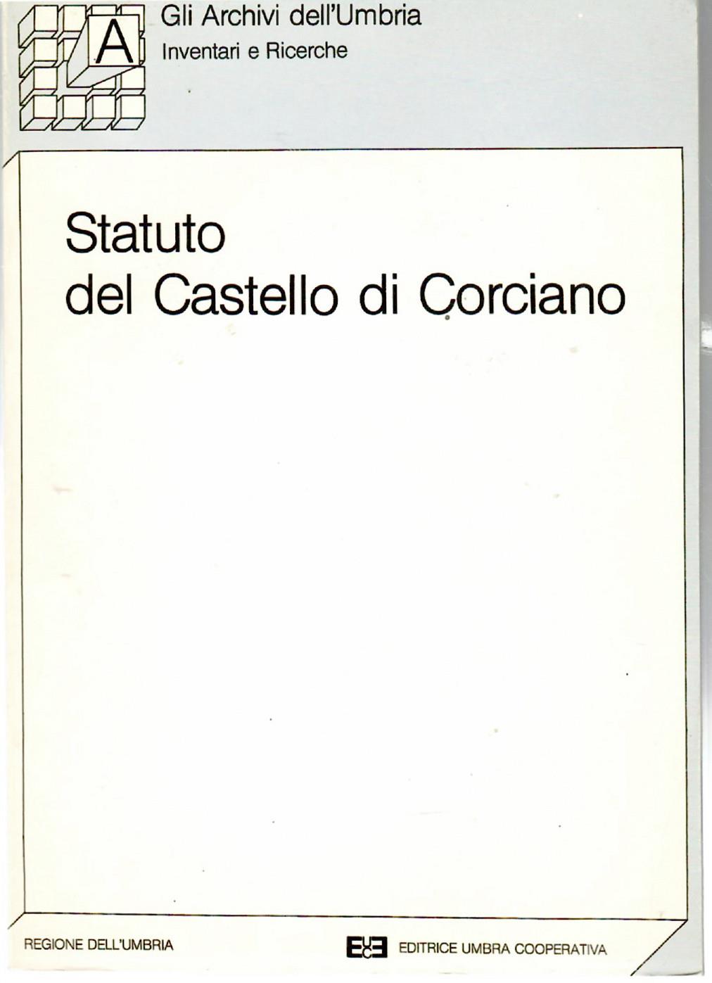Statuto Del Castello Di Corciano