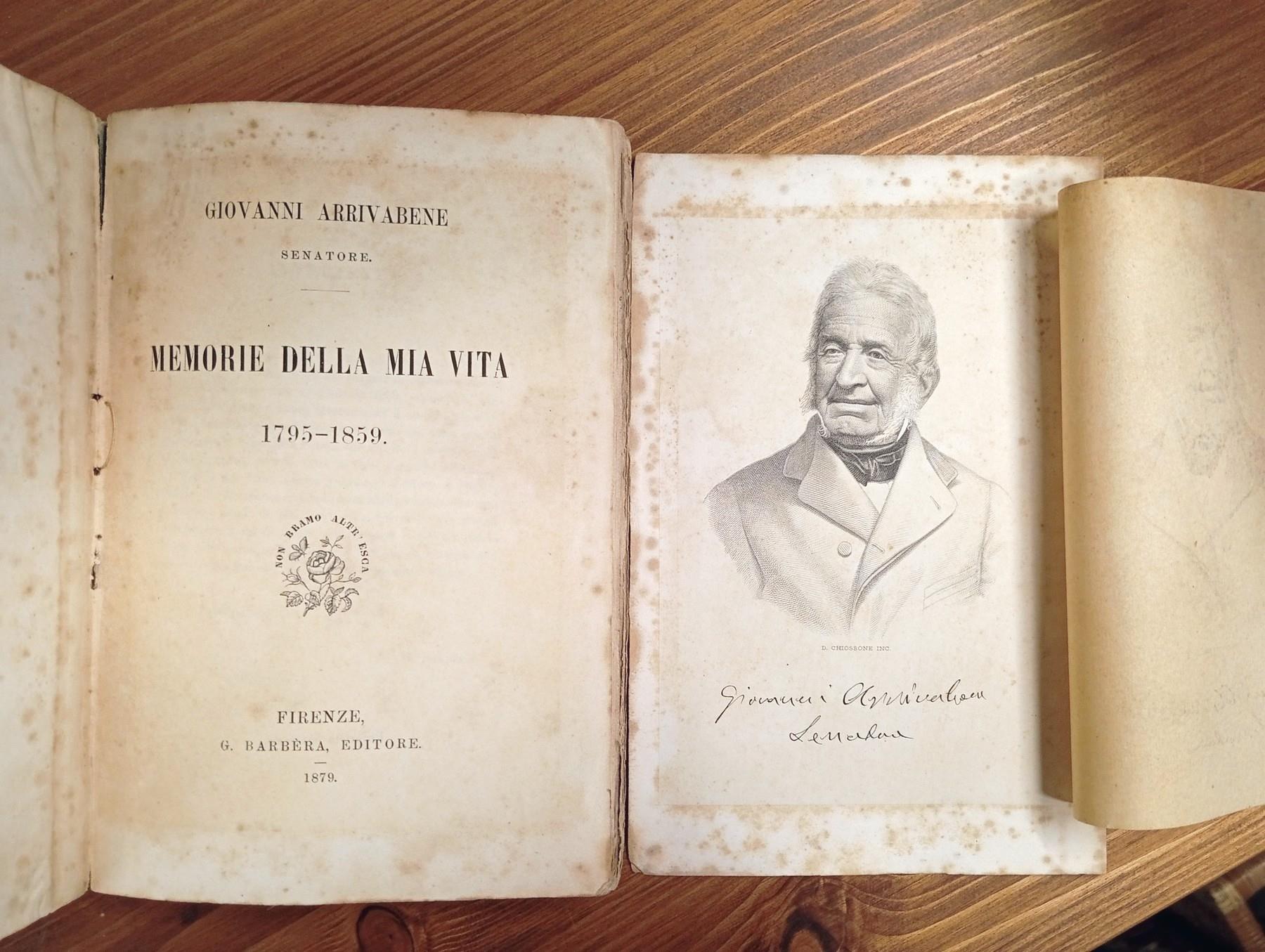 Memorie Della Mia Vita 1795-1859