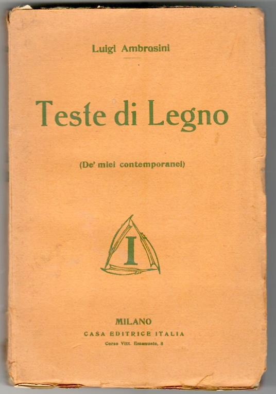 Teste Di Legno (dè Miei contemporanei) - copertina