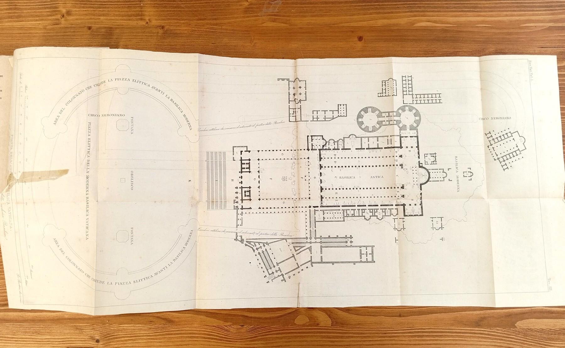 Istoria Della Sacrosanta Patriarcale Basilica Vaticana Dalla Sua Fondazione Fino al Presente Del Sacerdote Filippo Maria Mignanti. Basilica Antica