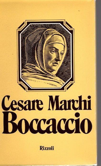 Boccaccio - Cesare Marchi - copertina