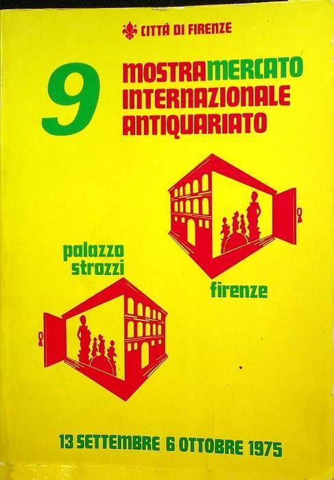 9a Biennale: mostra mercato internazionale dell’antiquariato, 13 settembre-6 ottobre 1975 - copertina