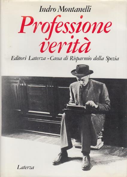 Professione verità - Indro Montanelli - copertina