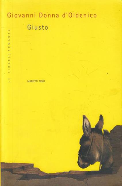 Giusto - Giovanni Donna D'Oldenico - copertina