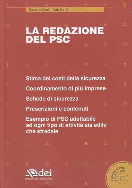 La redazione del PSC. Con CD-ROM - Massimo Caroli,Carlo Caroli - copertina