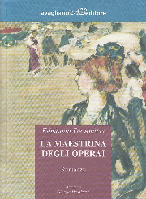 La maestrina degli operai - Edmondo De Amicis - copertina